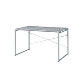 Jurgen Faux Concrete & Silver Desk Model 92905 By ACME Furniture